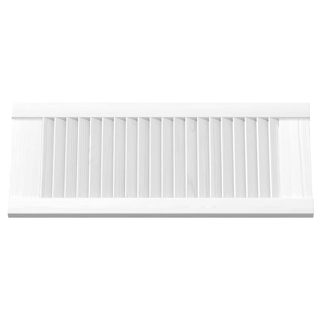 Ante a Lamelle 4 pz Bianche 61,5x29,5 cm