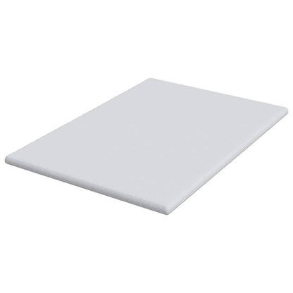 Topper per materasso Bianco 160 x 200 cm Tessuto Jacquard