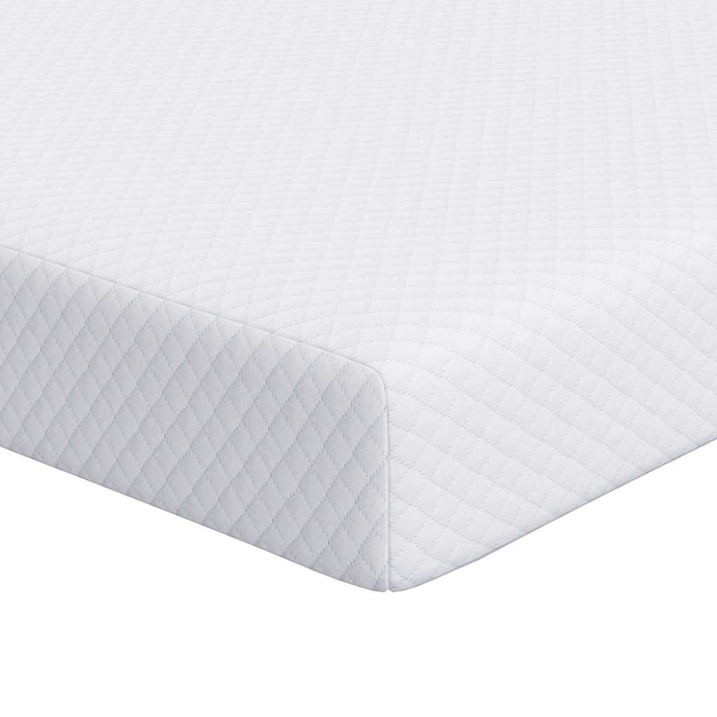 Topper per materasso Bianco 160 x 200 cm Tessuto Jacquard