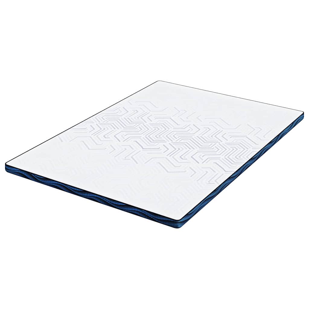 Topper per materasso Bianco 140 x 190 cm Tessuto Jacquard