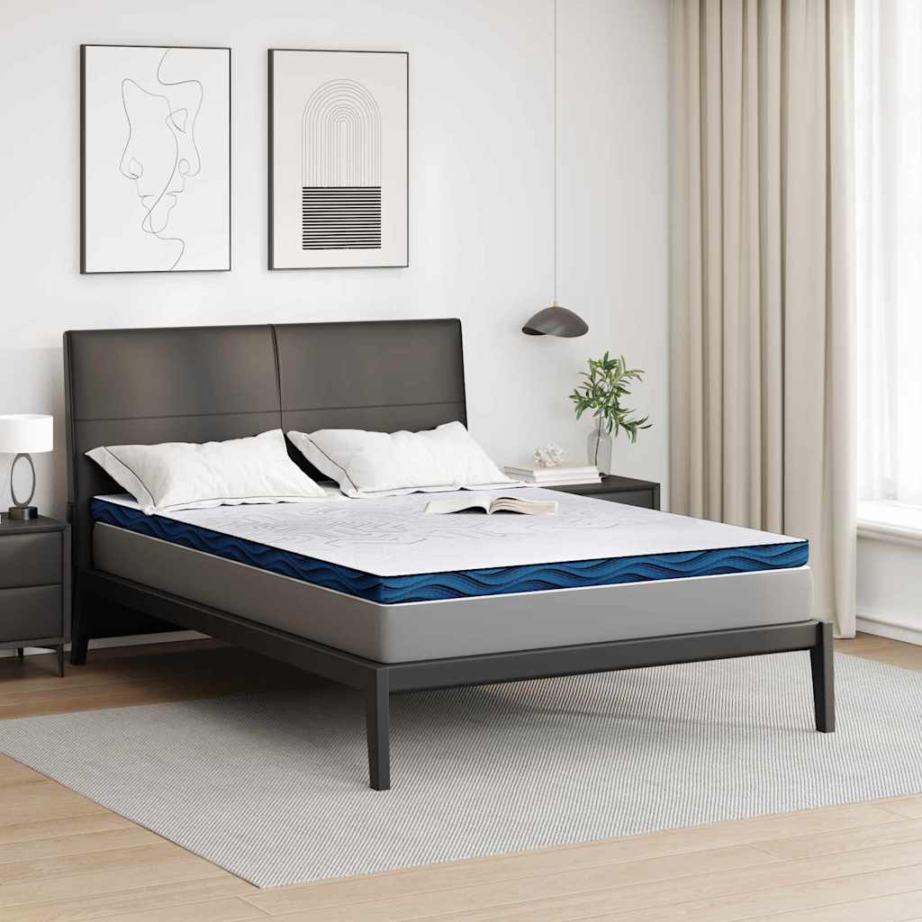 Topper per materasso Bianco 160 x 200 cm Tessuto Jacquard