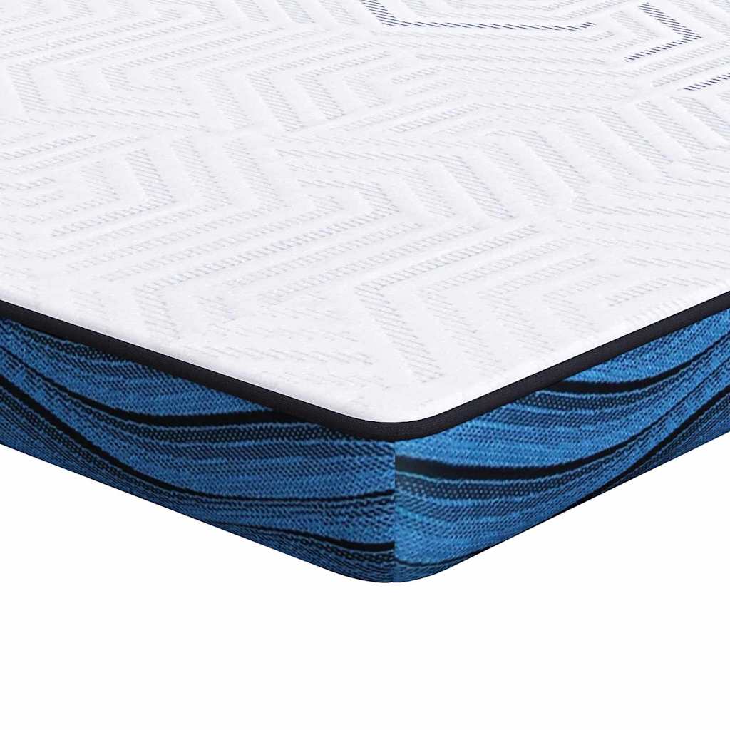 Topper per materasso Bianco 160 x 200 cm Tessuto Jacquard