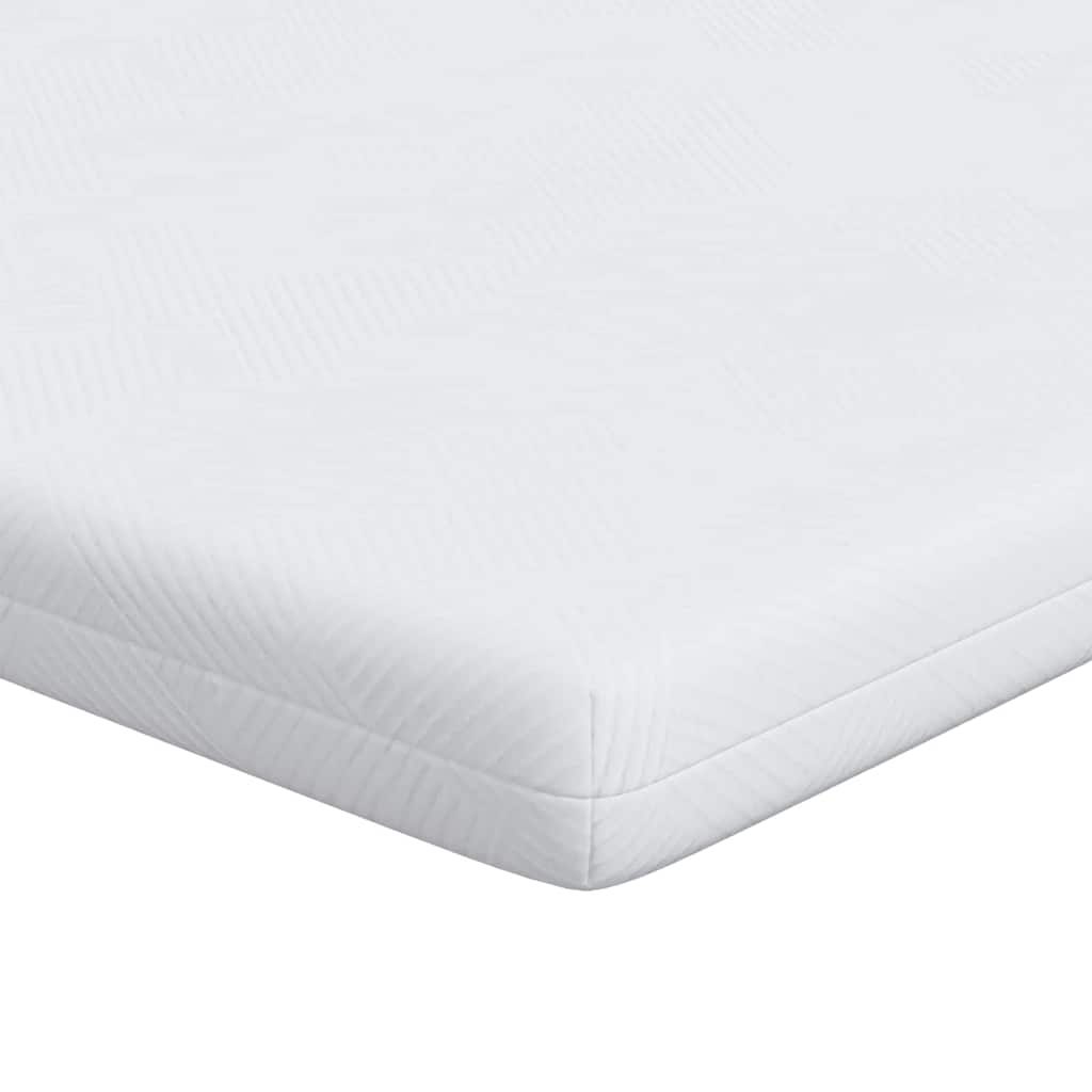 Topper per materasso Bianco 160 x 200 cm Tessuto Jacquard