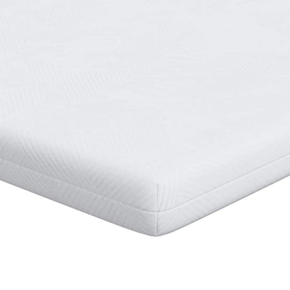 Topper per materasso Bianco 160 x 200 cm Tessuto Jacquard