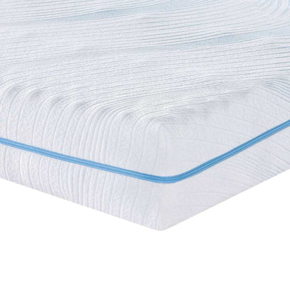 Materasso Bianco 90 x 200 cm Tessuto Jacquard