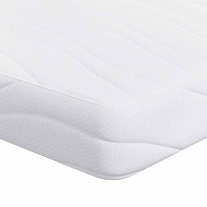 Materasso Bianco 90 x 200 cm Tessuto Jacquard