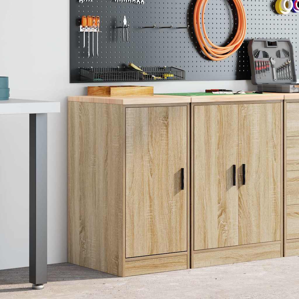 Armadietto da Garage Rovere Sonoma 40x51x85 cm