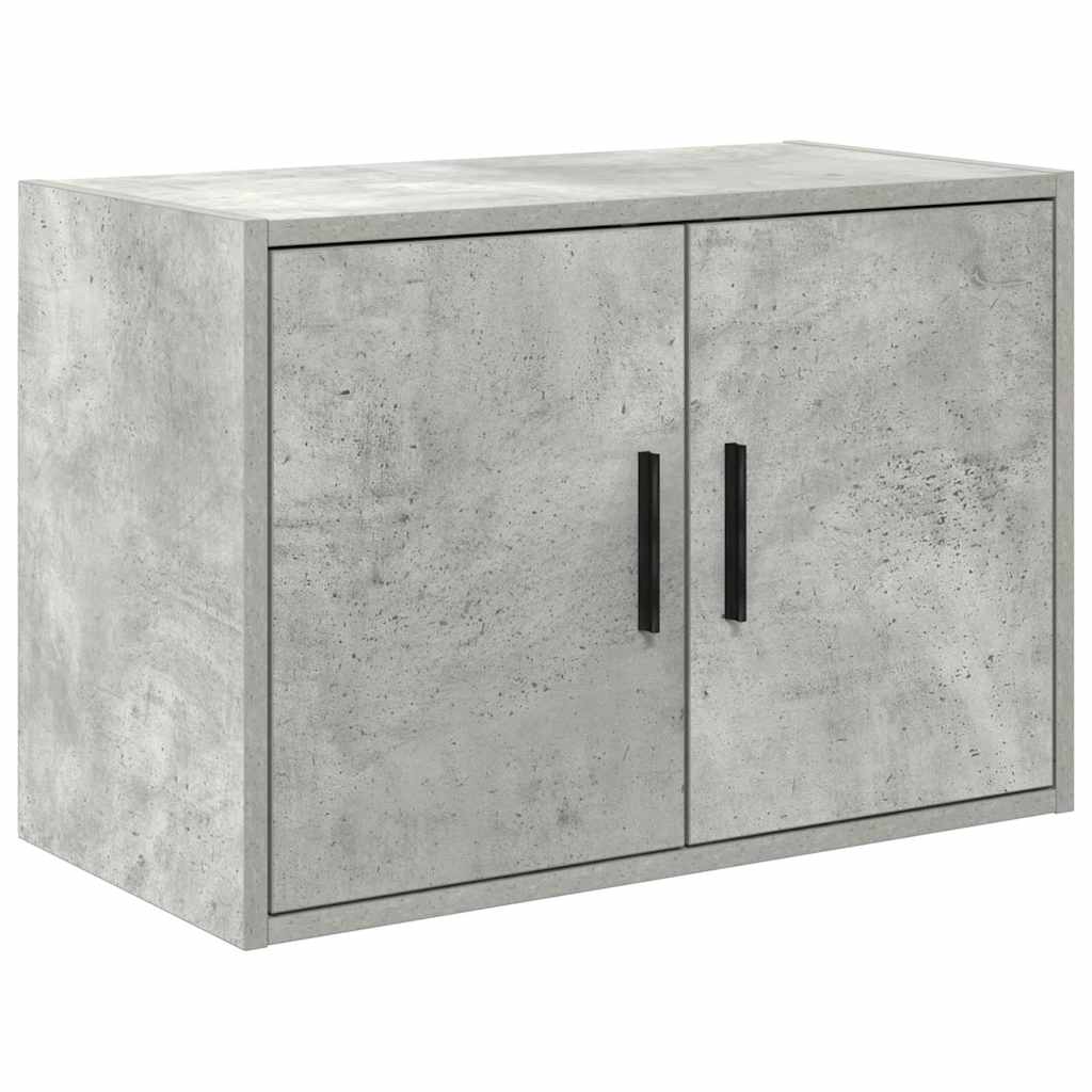 Pensile per Garage Grigio Cemento in Legno Multistrato