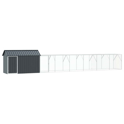 Gabbia per uccelli Antracite 821,5 x 111 x 142 cm