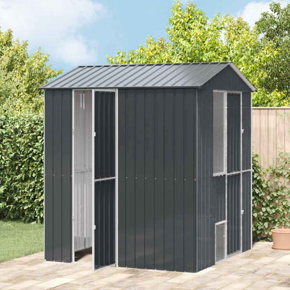 Gabbia per uccelli Antracite 215 x 210 x 247 cm Acciaio zincato