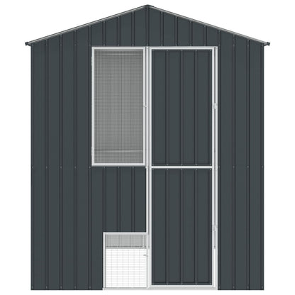 Gabbia per uccelli Antracite 215 x 210 x 247 cm Acciaio zincato