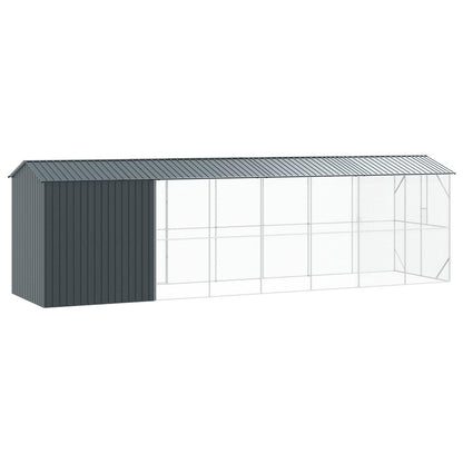 Gabbia per uccelli Antracite 860 x 208 x 247 cm Acciaio zincato
