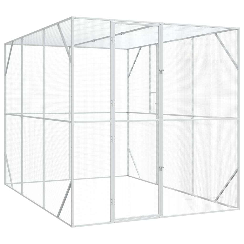 Gabbia per uccelli Antracite 210 x 304 x 213 cm Acciaio zincato