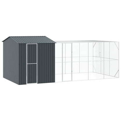 Gabbia per uccelli Antracite 635 x 304 x 247 cm Acciaio zincato