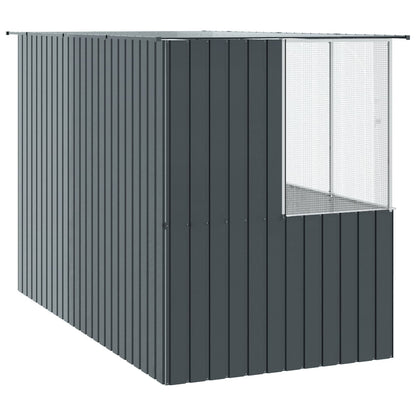 Gabbia per uccelli Antracite 165 x 318 x 200 cm Acciaio zincato
