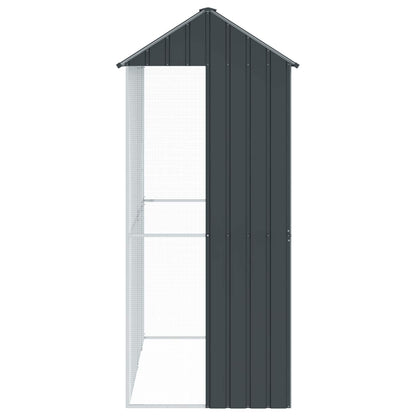 Gabbia per uccelli Antracite 215 x 110 x 247 cm Acciaio zincato