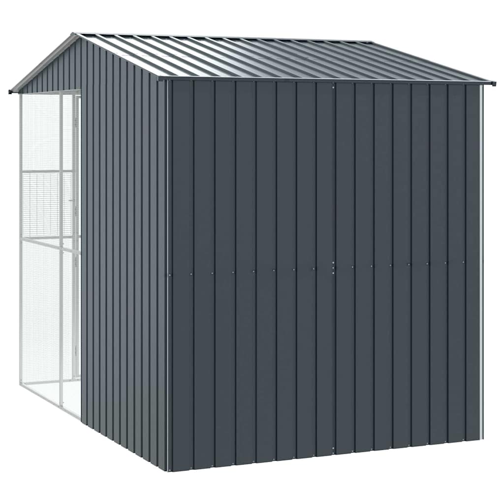 Gabbia per uccelli Antracite 215 x 310 x 247 cm Acciaio zincato
