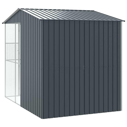 Gabbia per uccelli Antracite 215 x 310 x 247 cm Acciaio zincato