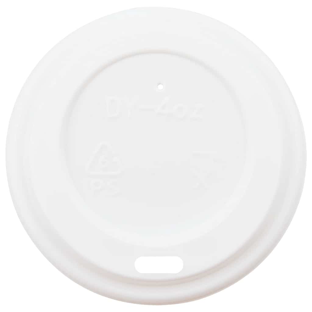 Tazze da CaffÃƒÂ¨ in Carta con Coperchi 1000 pz 4oz 120 ml