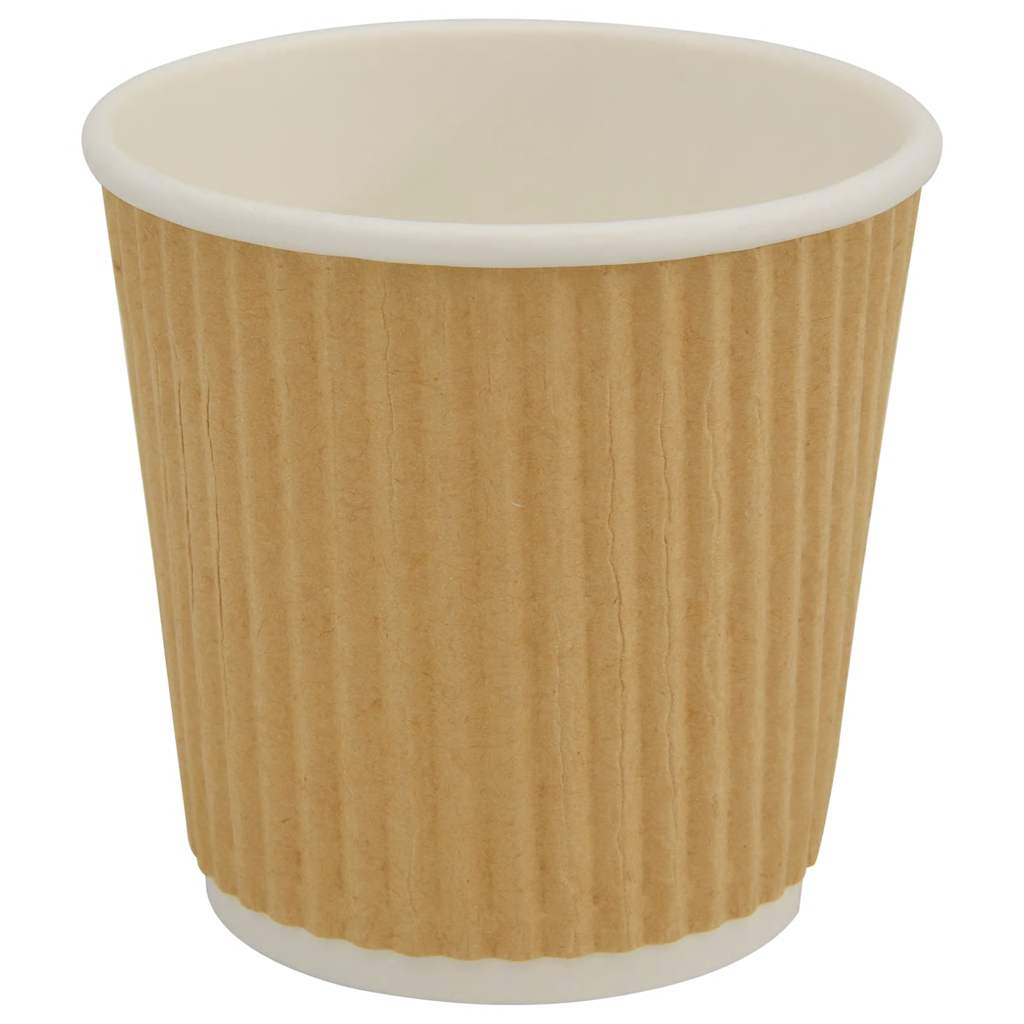Tazze da CaffÃƒÂ¨ in Carta con Coperchi 1000 pz 4oz 100 ml