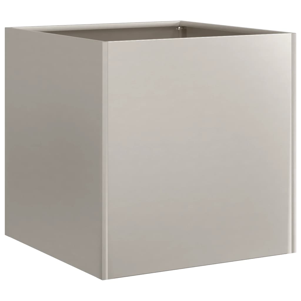 Fioriera Arrugginita 40x40x40 cm in Acciaio Corten