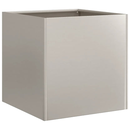 Fioriera Arrugginita 40x40x40 cm in Acciaio Corten