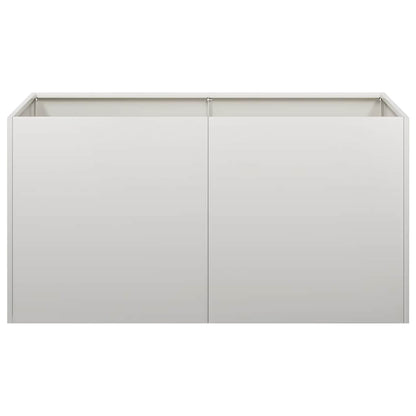 Fioriera 80x40x40 cm in Acciaio Inox