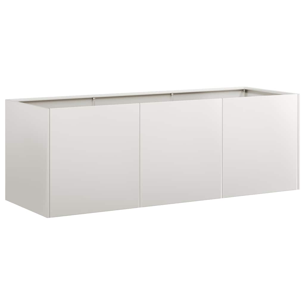 Fioriera 120x40x40 cm in Acciaio Inox