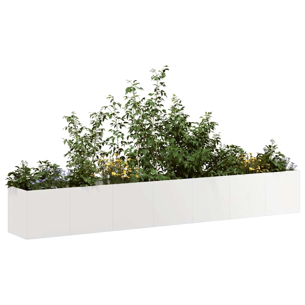 Fioriera 280x40x40 cm in Acciaio Inox