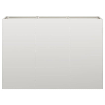 Fioriera 120x40x80 cm in Acciaio Inox