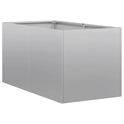 Fioriera 40x80x40 cm in Acciaio Zincato