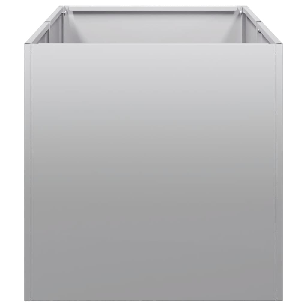 Fioriera 40x80x40 cm in Acciaio Zincato