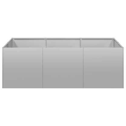 Fioriera 120x80x40 cm in Acciaio Zincato