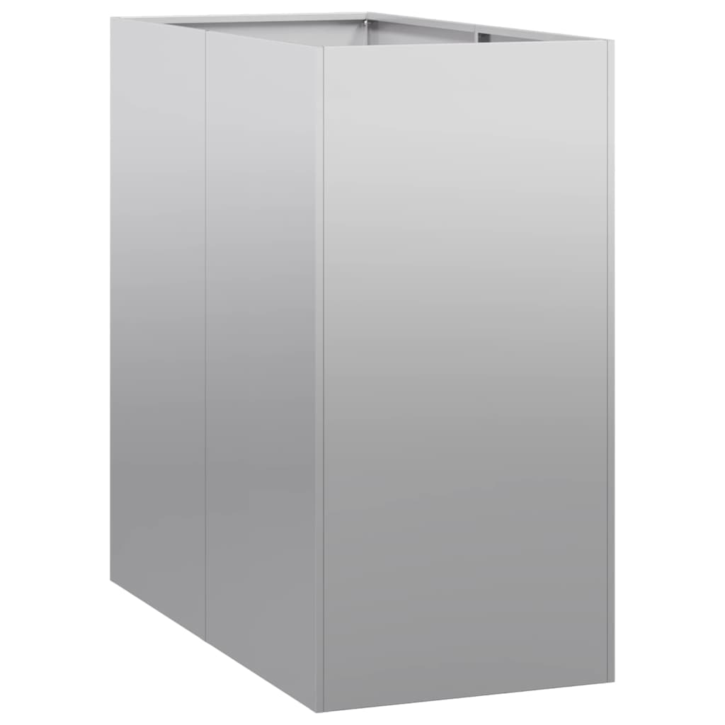 Fioriera 40x80x80 cm in Acciaio Zincato