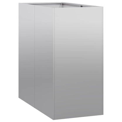 Fioriera 40x80x80 cm in Acciaio Zincato
