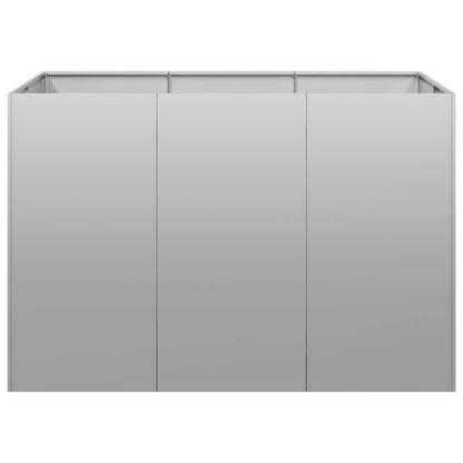 Fioriera 120x80x80 cm in Acciaio Zincato