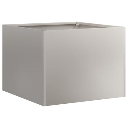 Fioriera Arrugginita 40x40x30 cm in Acciaio Corten