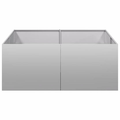 Fioriera 100x100x40 cm in Acciaio Zincato