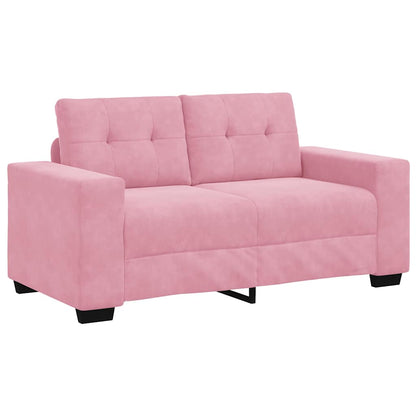 Set di divani 3 pcs Rosa 221 x 80 x 80 cm Velluto