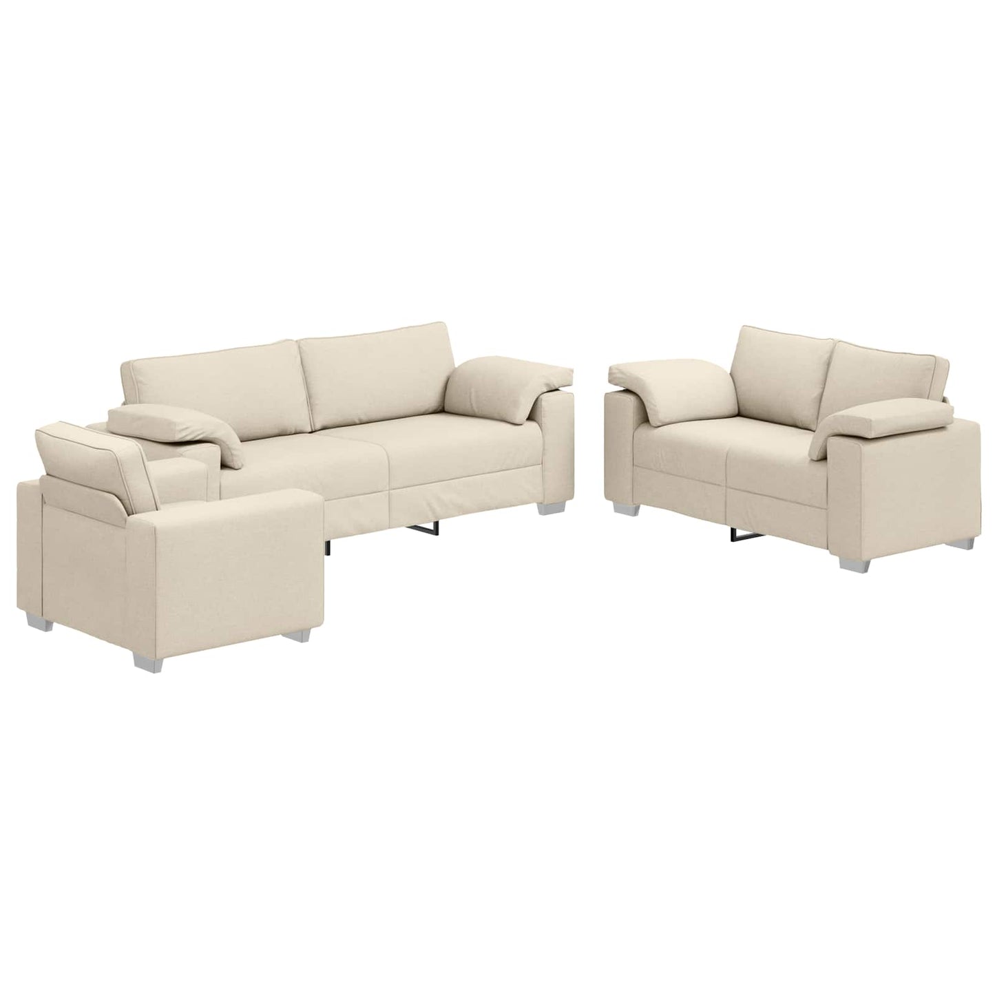 Divano 2 pcs Talpa 219 x 80 x 82 cm Tessuto