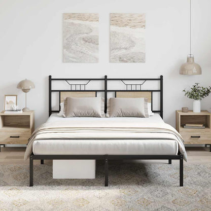Giroletto senza Materasso Rovere Sonoma 150x200cm in Truciolato