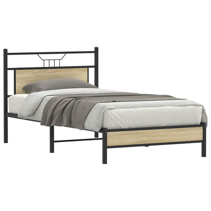 Giroletto senza Materasso Rovere Sonoma 107x203cm in Truciolato