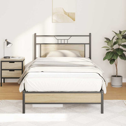 Giroletto senza Materasso Rovere Sonoma 107x203cm in Truciolato