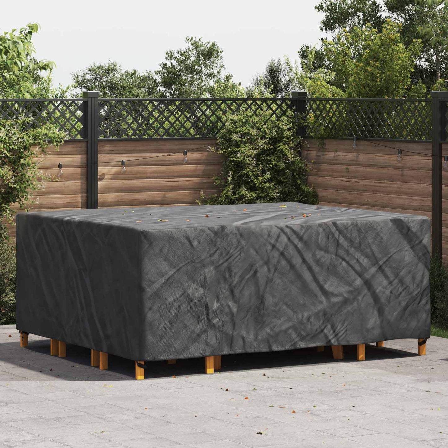 Copertura per mobili Tinta unita Nero 250 x 210 x 70 cm 210D