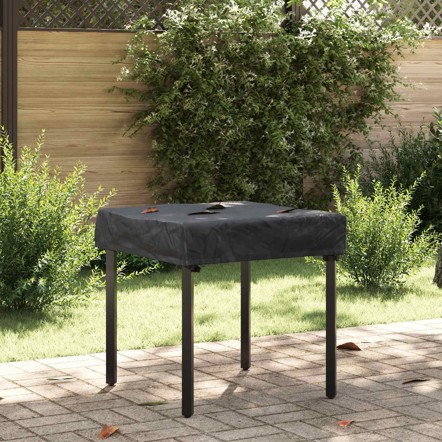 Copertura Tavolo Nero 62 x 62 x 15 cm Tessuto Oxford 600D