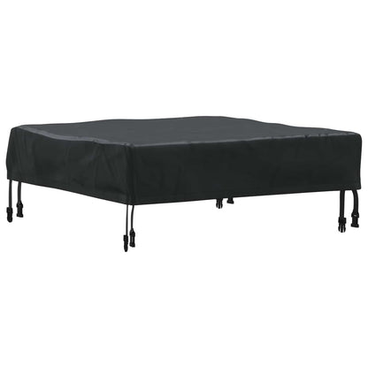 Copertura Tavolo Tinta unita Nero 72 x 72 x 15 cm Tessuto