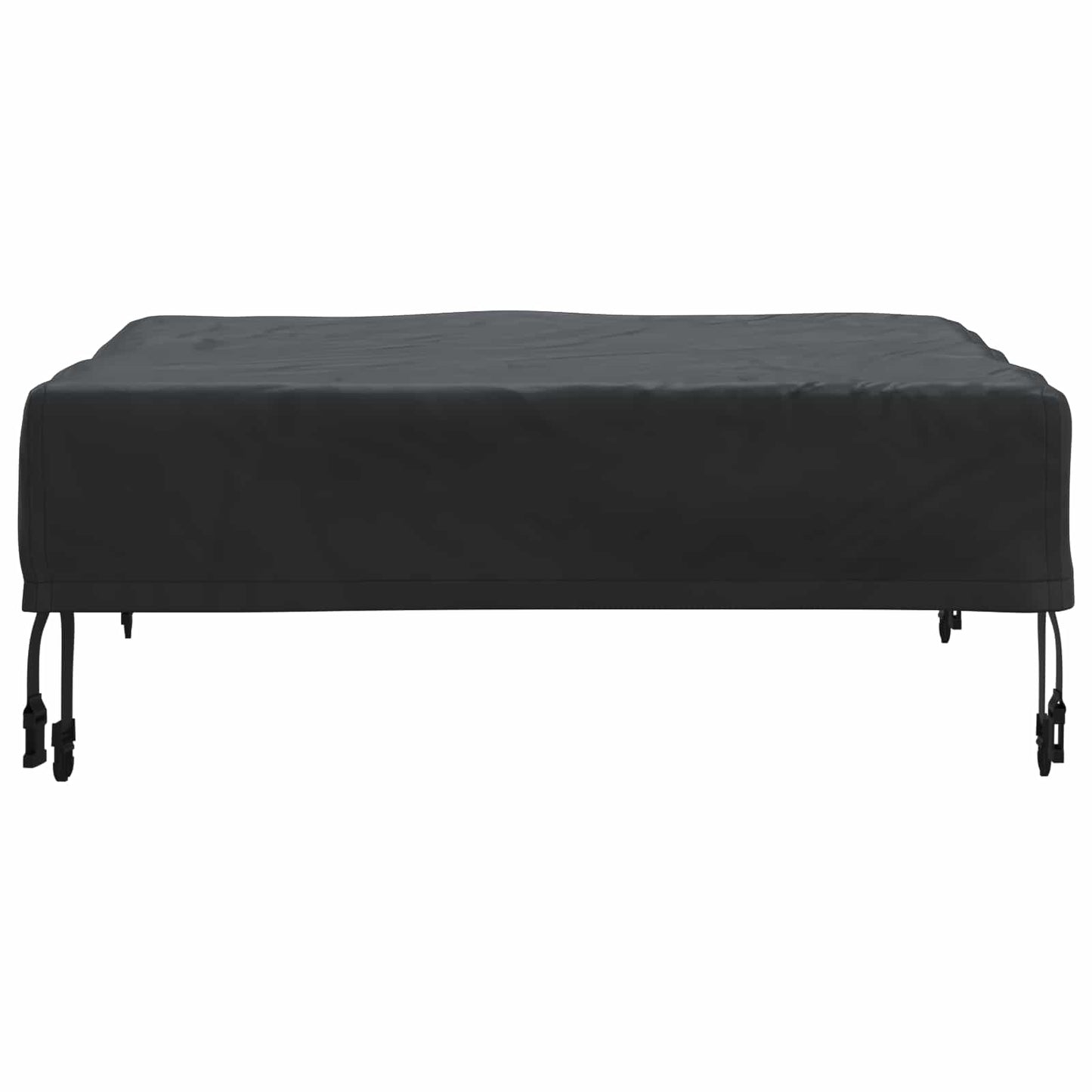 Copertura Tavolo Tinta unita Nero 72 x 72 x 15 cm Tessuto