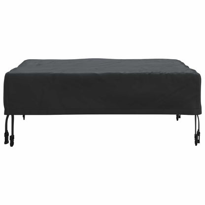 Copertura Tavolo Tinta unita Nero 72 x 72 x 15 cm Tessuto