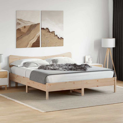 Giroletto senza Materasso 180x200 cm in Legno Massello di Pino