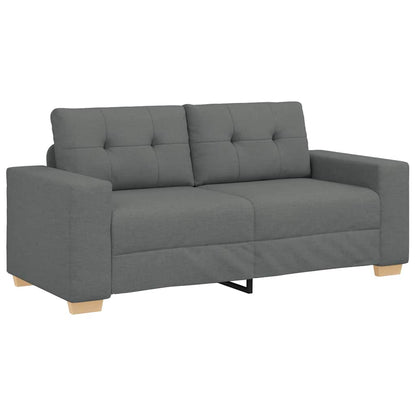 Divano Divanetto Grigio Scuro 140 cm in Tessuto